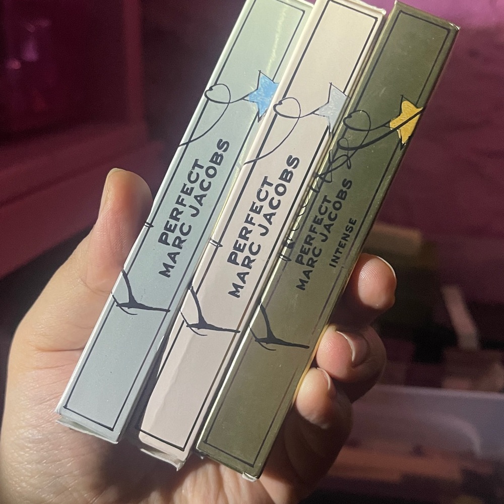 Perfect Marc Jacobs travel size trio